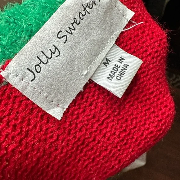 Ugly Christmas Sweater by Jolly Sweaters size Medium - Picture 7 of 7